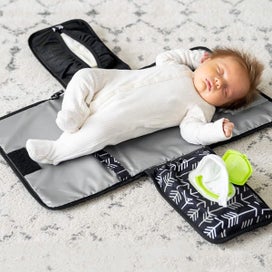Listing 6 of 7 for Baby Nappy Changing Mat Waterproof Newborn Diaper Changing Pad with Head Cu