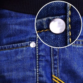 Listing 5 of 9 for 240/360Pcs Leather Rivets Double Cap Rivet Tubular Metal Studs 2 Sizes with