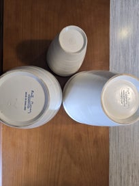 Listing 2 of 2 for Keith Murray for Wedgwood – Three Moonstone Vases (Set), c.1930s