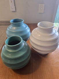 Listing 2 of 3 for Keith Murray for Wedgwood – Three Banded Vessels (Set), c.1930s