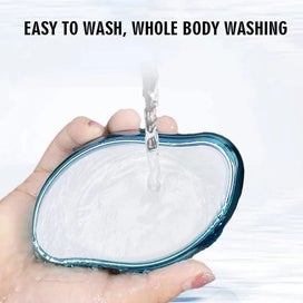 Listing 4 of 4 for Crystal Manual Hair Reducer Washable Reusable Mango Shaped Hair Remover-Silver