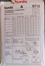 Listing 2 of 2 for BURDA 9712