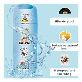 Listing 5 of 8 for Tai Chi & Martial Arts Waterproof Vinyl Sticker Pack - 50pc (Kung Fu Fitness)