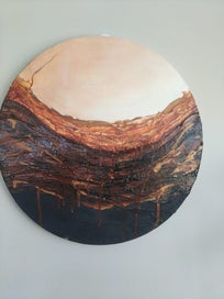 Listing 2 of 5 for Copper Colours original - by kiwi artist