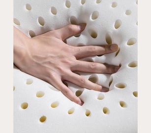 Listing 3 of 3 for Hotel Quality Memory Foam Neck Support Pillow for Deep Sleep - Silver