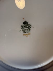 Listing 13 of 15 for RARE 47pc AYNSLEY IMPERIAL 193 – EMERALD & GOLD ENCRUSTED – MINT CONDITION