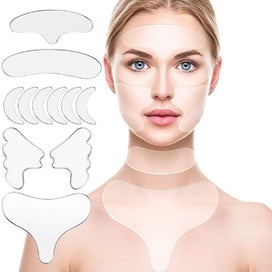 Listing 2 of 2 for 11 Pieces Reusable Face Anti-Wrinkle Pads
