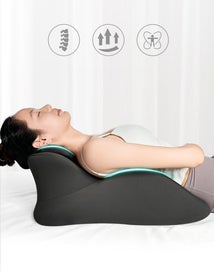 Listing 4 of 4 for Memory Foam Bed Pillow for Prone Sleeping, Reading & Belly Sleeping - BlueGray