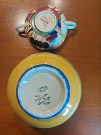 Listing 2 of 2 for Clarice Cliff – Fantasque Bowls (Pair), c.1930s