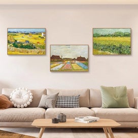 Listing 4 of 4 for Framed Canvas Art Prints - Van Gogh, Monet, Famous Paintings - Multiple Sizes