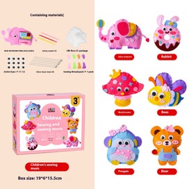 Listing 3 of 9 for DIY Doll Sewing Toys, Doll Sewing Kit for Kids, Children's DIY Handcraft Se