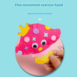 Listing 6 of 9 for DIY Doll Sewing Toys, Doll Sewing Kit for Kids, Children's DIY Handcraft Se