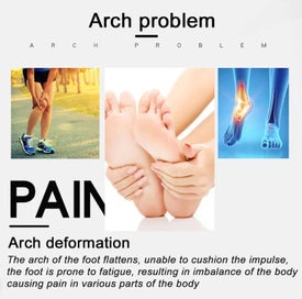 Listing 8 of 13 for Mens Orthotic Insole Arch Support