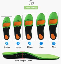 Listing 7 of 13 for Mens Orthotic Insole Arch Support