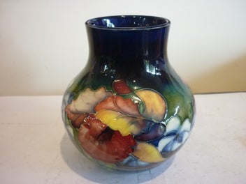 Listing 3 of 6 for MOORCROFT VINTAGE BALUSTER VASE. ? PATTERN