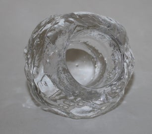 Listing 6 of 16 for <<< SCANDINAVIAN " KOSTA BODA - SWEDEN" SNOWBALL CANDLE HOLDER >>>
