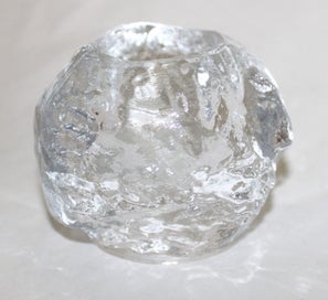 Listing 2 of 16 for <<< SCANDINAVIAN " KOSTA BODA - SWEDEN" SNOWBALL CANDLE HOLDER >>>