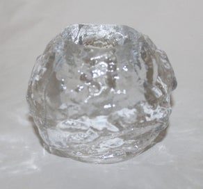 Listing 9 of 16 for <<< SCANDINAVIAN " KOSTA BODA - SWEDEN" SNOWBALL CANDLE HOLDER >>>