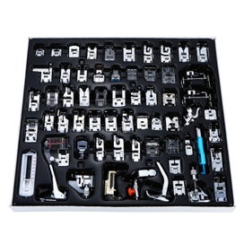 Listing 1 of 8 for 62pcs Professional Domestic Sewing Machine Presser Foot Set Hem Foot Spare