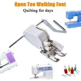 Listing 2 of 6 for Open Toe Walking Foot Guide X80927001 Quilting and Sewing Stitch Through Mu
