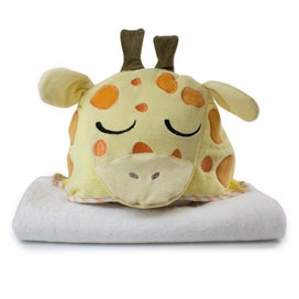 Listing 2 of 5 for Bubba Blue Zoo Animal Giraffe Hooded Baby Newborn Infant Plush Bath Drying Towel