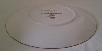 Listing 13 of 13 for <<< SPODE ENGLAND " GARDEN BIRDS - WREN " FINE BONE CHINA PLATE >>>