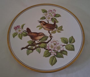 Listing 2 of 13 for <<< SPODE ENGLAND " GARDEN BIRDS - WREN " FINE BONE CHINA PLATE >>>