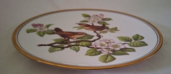 Listing 6 of 13 for <<< SPODE ENGLAND " GARDEN BIRDS - WREN " FINE BONE CHINA PLATE >>>