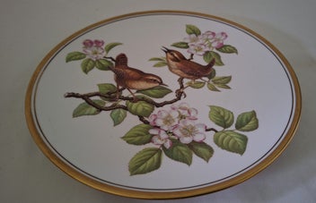Listing 8 of 13 for <<< SPODE ENGLAND " GARDEN BIRDS - WREN " FINE BONE CHINA PLATE >>>