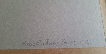 Listing 13 of 15 for <<< ORIGINAL SIGNED "EMMERSON '01 - BEACH BODY SERIES " PAINTING >>>