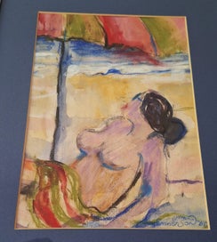 Listing 7 of 15 for <<< ORIGINAL SIGNED "EMMERSON '01 - BEACH BODY SERIES " PAINTING >>>