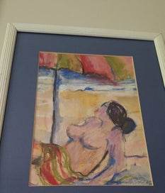 Listing 11 of 15 for <<< ORIGINAL SIGNED "EMMERSON '01 - BEACH BODY SERIES " PAINTING >>>