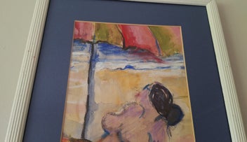 Listing 12 of 15 for <<< ORIGINAL SIGNED "EMMERSON '01 - BEACH BODY SERIES " PAINTING >>>