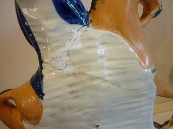 Listing 3 of 9 for STAFFORDSHIRE 19TH Cent FLAT BACKS X 2