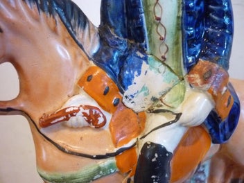 Listing 5 of 9 for STAFFORDSHIRE 19TH Cent FLAT BACKS X 2