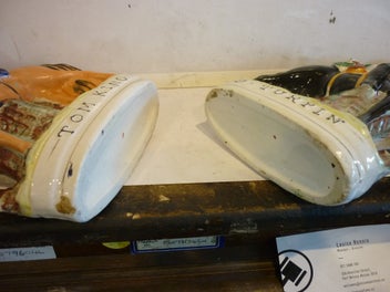 Listing 7 of 9 for STAFFORDSHIRE 19TH Cent FLAT BACKS X 2