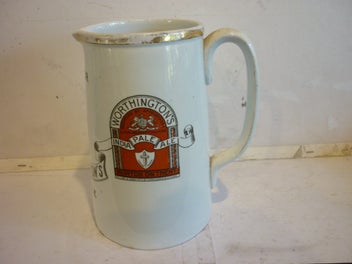 Listing 2 of 7 for WORTHINGTONS INDIA PALE ALE RARE JUG. BY E.P. ,STOKE