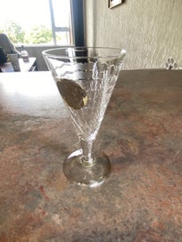 Listing 2 of 3 for Webb Corbett Crystal Irene Stevens WAVE / FERN Wine Glass x6