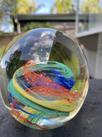 Listing 3 of 3 for HANDBLOWN ART GLASS PAPER WEIGHT
