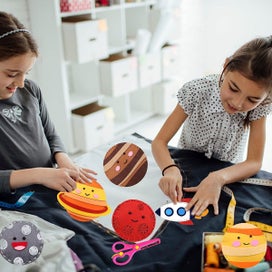 Listing 3 of 8 for 11Pcs Sewing Felt Toy For Fine Motor Skills Diy Sewing Space System Craft K