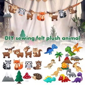 Listing 3 of 8 for Kids Space Sewing Kit Solar System DIY Activities Kids Felt Craft Supplies