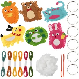 Listing 9 of 11 for 1PC Sewing Kit for Kids Cute Animal Sewing Craft Set Fun and Educational DI