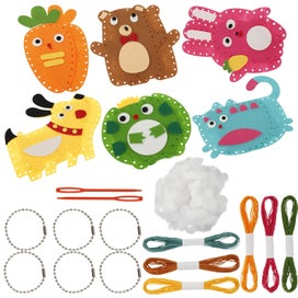 Listing 11 of 11 for 1PC Sewing Kit for Kids Cute Animal Sewing Craft Set Fun and Educational DI