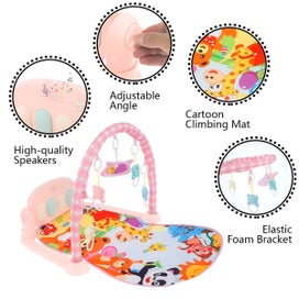Listing 7 of 7 for Activity Gym Play Mat with Stroll Activity Arch, Baby Kick and Play Piano