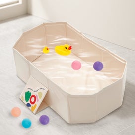 Listing 8 of 10 for PVC Foldable Baby Bath for Kid Pet Space Saving Toddler Infant Bathtub Stur
