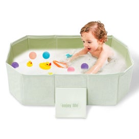 Listing 10 of 10 for PVC Foldable Baby Bath for Kid Pet Space Saving Toddler Infant Bathtub Stur