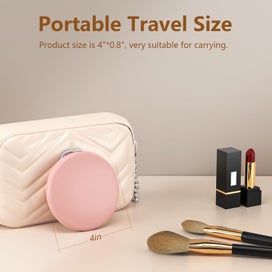 Listing 4 of 7 for Travel Mirror with Light, 1X/10X Magnification Compact Mirror, Rechargeable