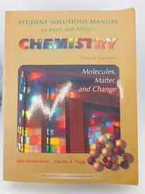 Listing 1 of 1 for Solutions Manual for Chemistry: Molecules Matter and Change, Fourth Edition b...