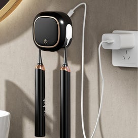 Listing 3 of 6 for Smart UV Toothbrush Sterilizer & Dryer - No Drill Wall-Mounted, Auto Saniti