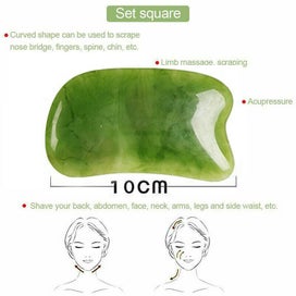 Listing 3 of 10 for Resin Gua Sha Facial Body Massage Board Tools